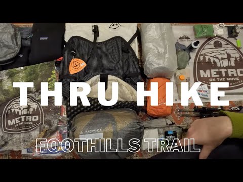 What To Take On A Thru Hike | The Foothills Trail Thru Hike Gear Load Out