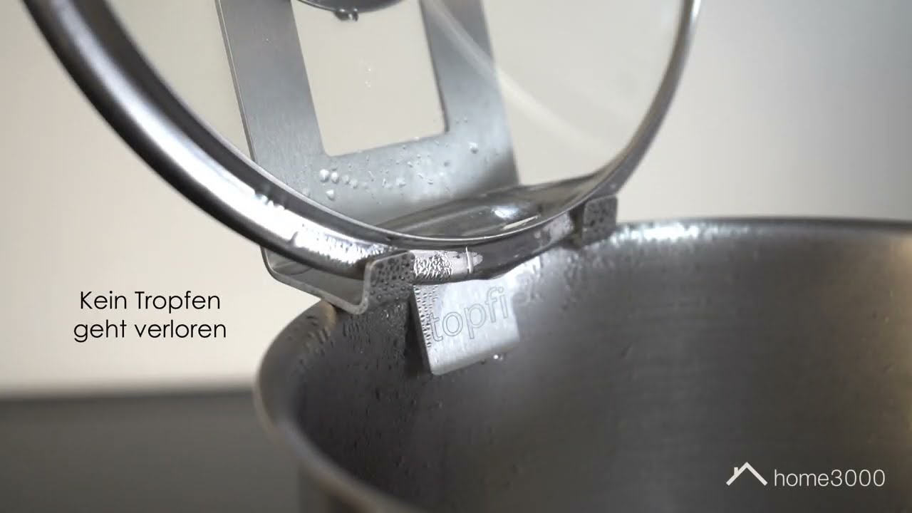 Topfi Topfdeckelhalter Silber