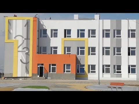 У 96-м мікрараёне завяршаецца будаўніцтва школы видео