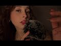 ASMR Tingliest Mouth Sounds With Slow Fluffy Mic Scratches