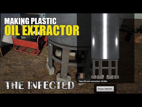 Building Oil Extractor for Oil Cans | The Infected Gameplay | S3 EP13