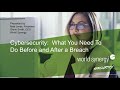Cyber Security What To Do Before And After A Breach
