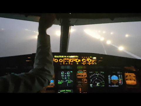 Munich Airport A320 CAT3 Autoland - Low Visibility Approach