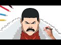 How To Draw Thragg From Invincible Step By Step Easy Tutorial For Beginners