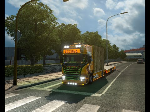 ✯ Euro Truck Simulator 2 ✯ Scania Lupal V1.23 ✯ #Part 1