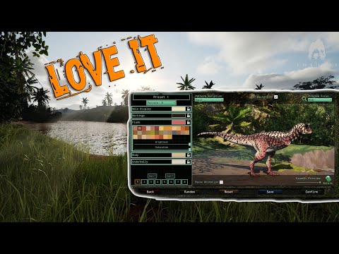 SKIN SYSTEM PREVIEW | Update 5 stress test | The Isle Evrima