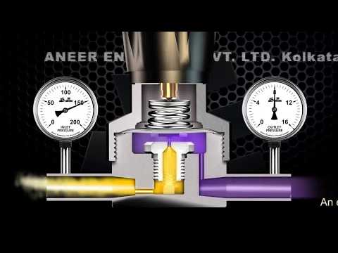 Working Principle - Single Stage Pressure Regulator