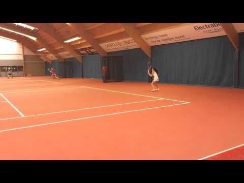 Lian Tran, Forehand Backhand Lian Tran, Tennis Europe Zoetermeer 2014