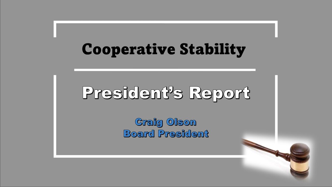 2024 Annual Meeting Presidents Report