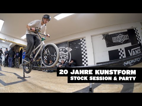 20 JAHRE KUNSTFORM – STOCK SESSION & PARTY #bmx