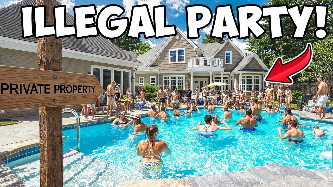 r/JustNoHOA Karen Secretly Parties At My Pool! Rages When I Call POLICE!