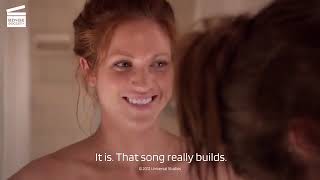 pitch perfect:singing in the shower.