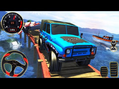 Offroad Cargo Jeep Driving - UAZ Car Driver Simulator 2021 | Android GamePlay