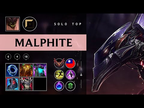 Malphite Top vs Gangplank - TW Grandmaster Patch 25.24