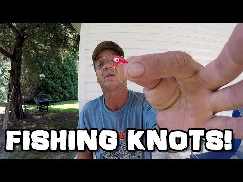 How To Tie Fishing Knots - Trilene Knot, Palomar Knot, and Loop Knot