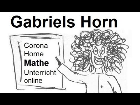 Gabriels Horn: Unendliche Oberfläche; endliches Volumen | Mathematik vom Mathe (32)