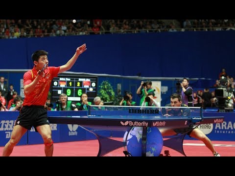 张继科 Zhang Jike VS. Timo Boll (2012 Dortmund World Team Championship）