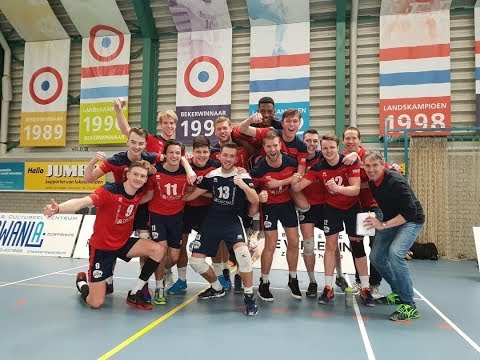 Topdivisie Volleybal CAS-CRM / ZVH vs Donitas 12-01-2019  (Full Match)