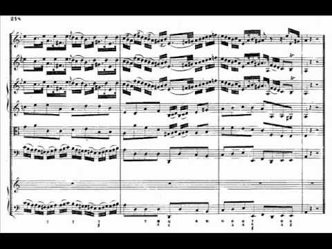J.S. Bach - BWV 1044 - (1) Allegro A minor / a-moll