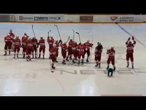 MOL Liga döntő 1. mérkőzés DVTK Jegesmedvék-MAC Budapest 5-4 h.u.