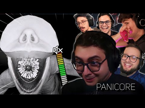 DON'T MAKE ANY NOISE! FUNNY MOMENTS OF ALAN AND FRIENDS PLAYING PANICORE (Horror Game) LOL