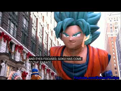 Dragonball Super Goku Balloon - Macy's Thanksgiving Day Parade 2022