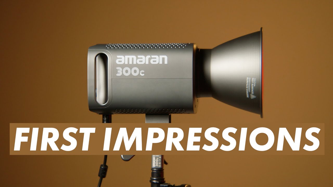 Aputure Amaran 300C First Impressions