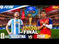 FC 26 Argentina Vs Spain FIFA World Cup 2026 FINAL Messi Vs Yamal PC Gameplay 4K60