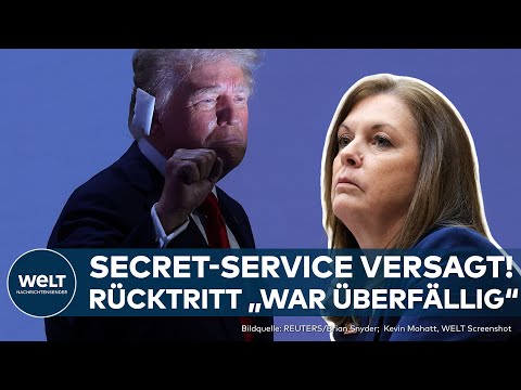 TRUMP-ATTENTAT: Secret-Service-Chefin tritt zurück! Empörung über Versagen! Das ist schiefgelaufen