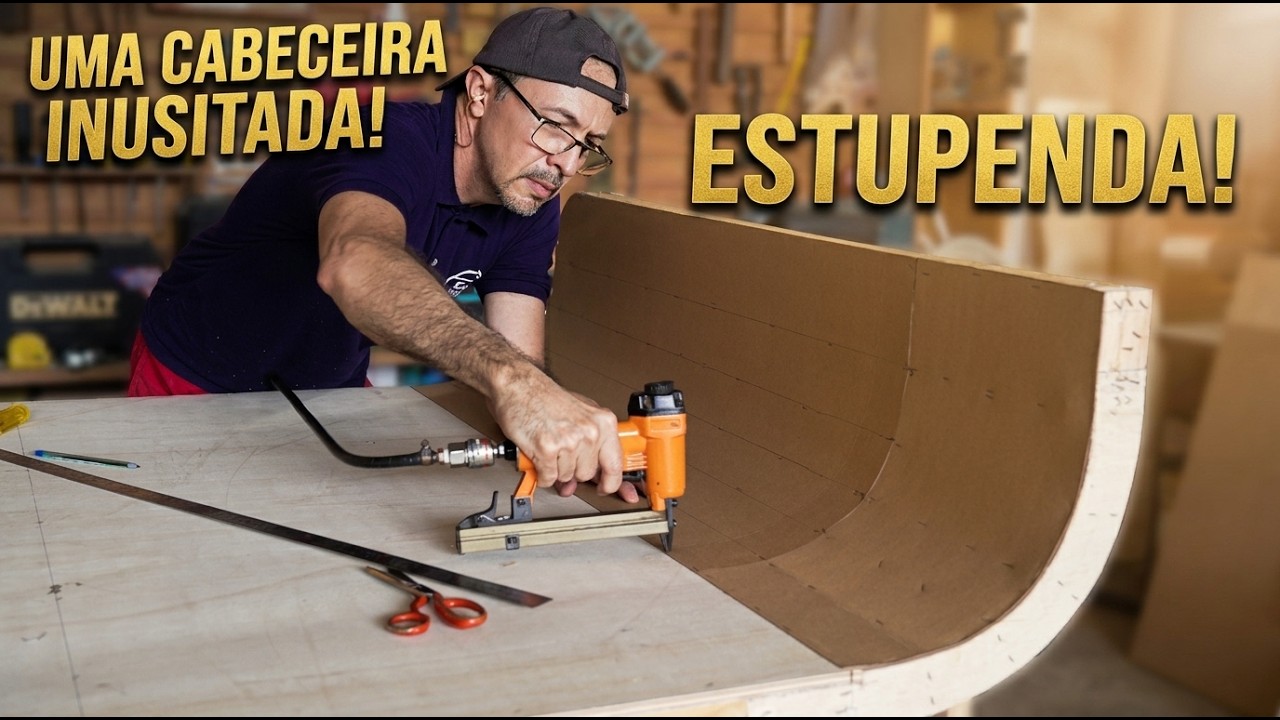 INUSITADA!!! Uma cabeceira DIFERENTE!!!