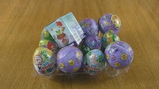 Surprise eggs Kinder Surprise Angry birds My little pony Смешарики Лунтик Crocodile Swampy egss