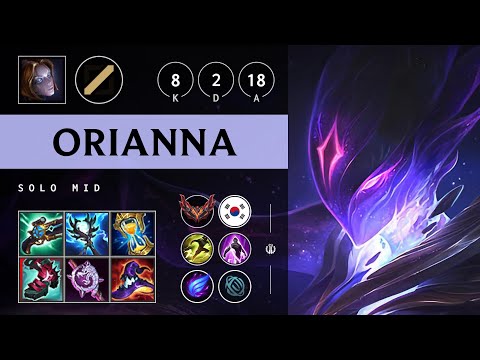Orianna Mid vs Viktor - KR Grandmaster Patch 25.10