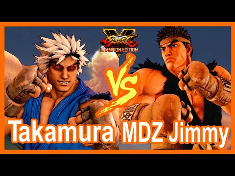 SFV Takamura (Violent Ken) VS MDZ Jimmy (Ryu)