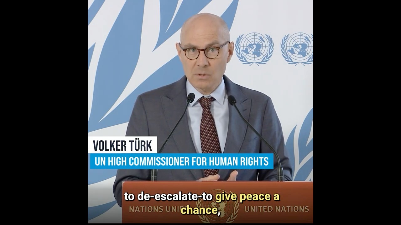 Middle East crisis spreading 'like wildfire', UN rights chief Türk warns