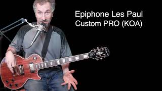 Video thumbnail for Epiphone Les Paul Custom PRO KOA | Two Complaints by Chad Garber
