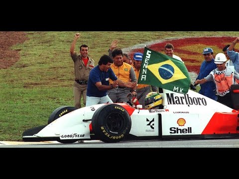 GP Brasil 1993 (Última Volta + Torcida + Pódio) (1080p)