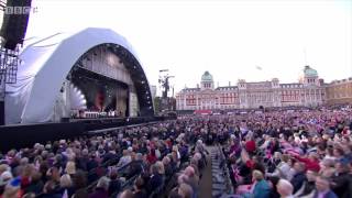 In The Army Now   Status Quo VE Day Concert . +bonus - link under the video .