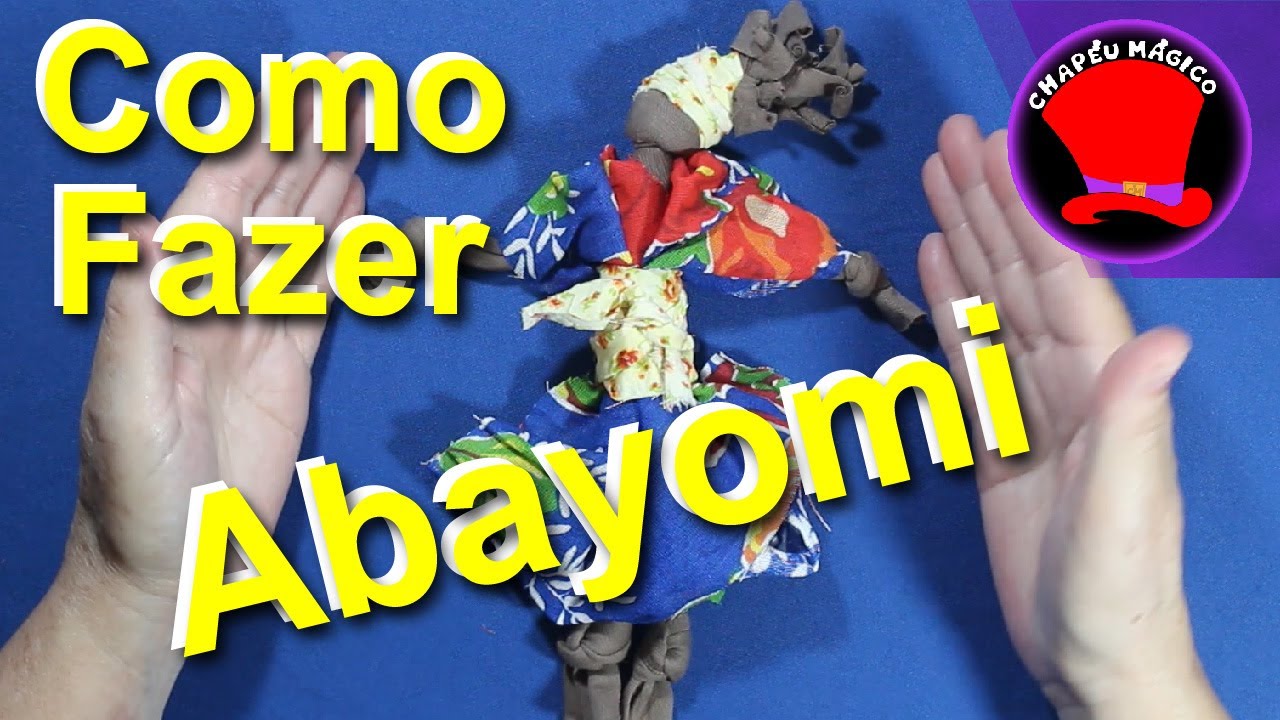 Como fazer uma boneca Abayomi - arte para crianças
