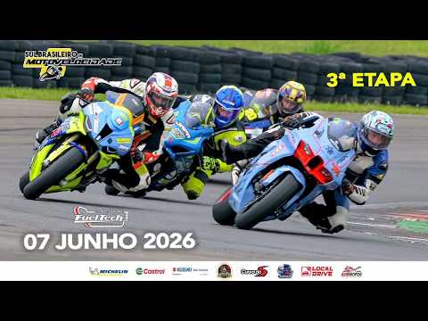 Sul Brasileiro e Gaúcho de Motovelocidade - Etapa 3 - 07.06.2026 Autódromo Fueltech Velopark