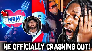 BENZINO IN FULL CRASH OUT MODE! Benzino Pulls Up to Eminem's Restaurant To Shoot Video to Rap Elvis!