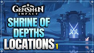 All Snezhnaya Cryo Shrine Of Depths Locations【Genshin Impact】