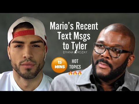 🚨RELEASED Texts Messages to Tyler Perry From Accuser Mario Rodriguez (December 29, 2025)