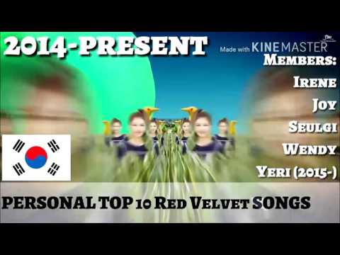 TOP 10 RED VELVET SONGS