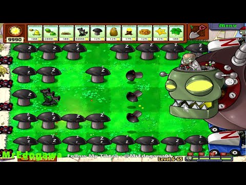 ThreePeaDoom + Melon-Doom VS Dr.Zomboss + 999 Zombies