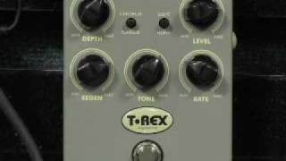 Video thumbnail for T-Rex Twister Chorus Flanger pedal by Jack Zucker - Jazz Guitar
