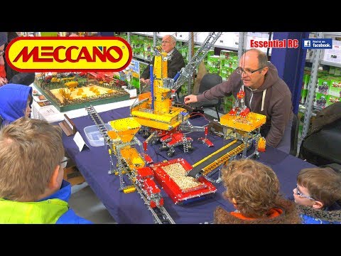 MECHANISED MECCANO CONSTRUCTION SET at MODEL TRACTOR, PLANT & CONSTRUCTION SHOW