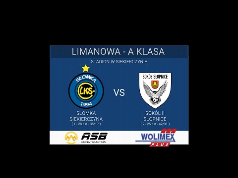 SŁOMKA SIEKIERCZYNA 0:4 SOKÓŁ II SŁOPNICE |03.05.2022|