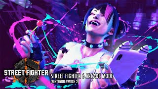 STREET FIGHTER 6 ARCADE MODE: JURI (NINTENDO SWITCH 2)