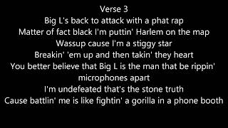 Big L - Let Em Have It L Lyrics