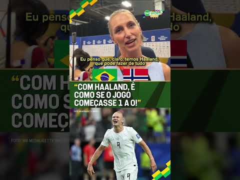 JOGAR COM O HAALAND É TER O MACETE AO SEU LADO??? #shorts